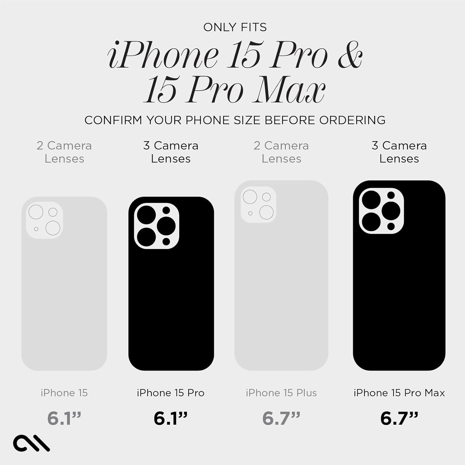Case-Mate Camera Lens Protector W/Twinkle Rings for Iphone 15 Pro Max/Iphone 15 Pro - Double Tempered Glass - Durable, Anti-Scratch - Ultra HD View W/Night Shoot, Bling, Case Friendly, Easy Install image number 3