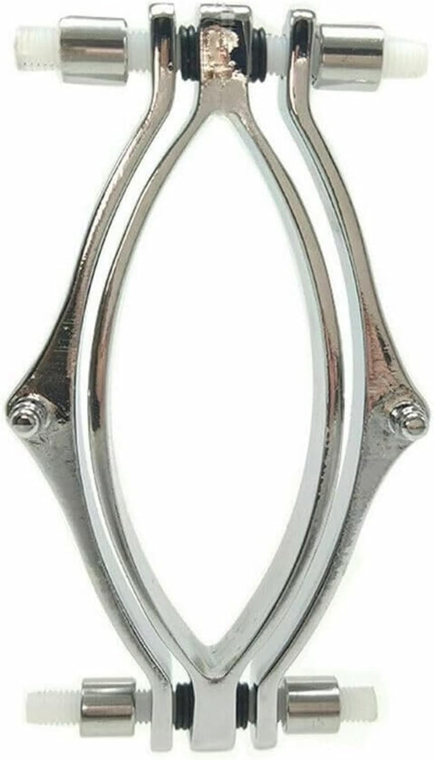 Electric Labia Clip Spreader Clamps Speculum Chastity Device Metal Chastity Dilator Electric Adjustable Clamp Device Women Spreader for Women Adult Sex Toys image number 3