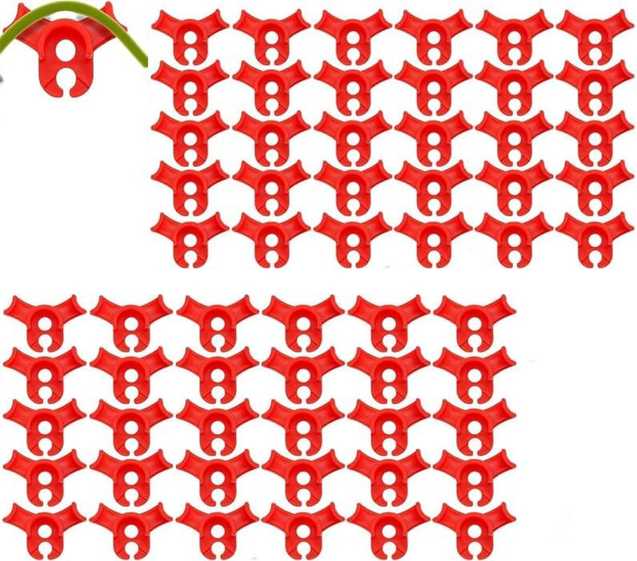 60Pcs Plant Training Clips,Wady Low-Stress Plant Benders for Gentle Training, Soft Bendable Clips for Healthy Growth, Gardening Training Tools for Indoor/Outdoor Plants (Mixed)