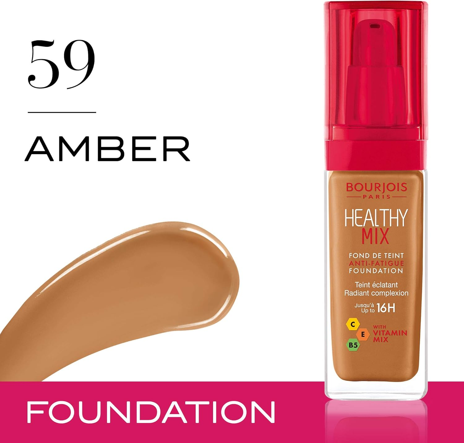 Healthy Mix Foundation - 53 Light Beige image number 6
