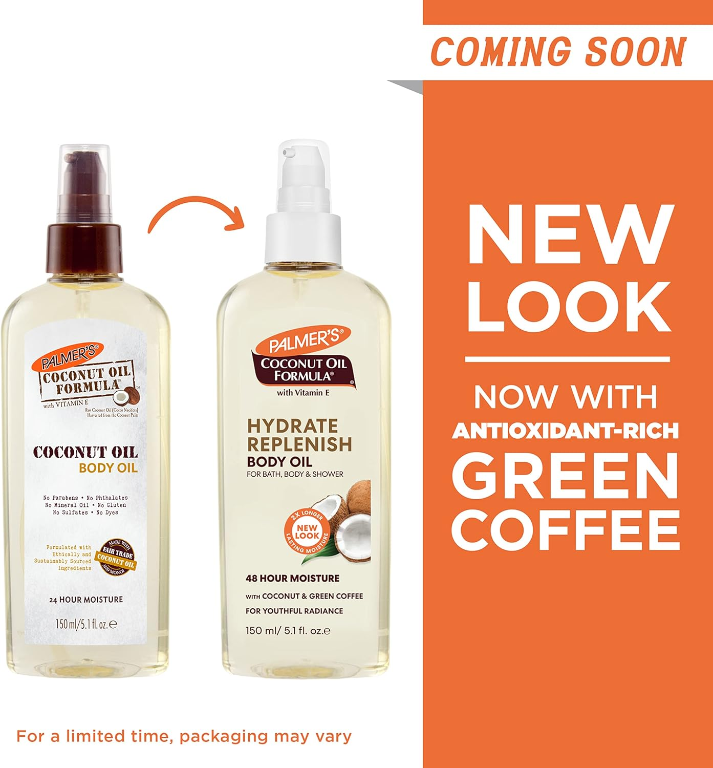 PALMER'S Coconut Oil Formula Body Oil, 150Ml (Pack of 2) image number 3