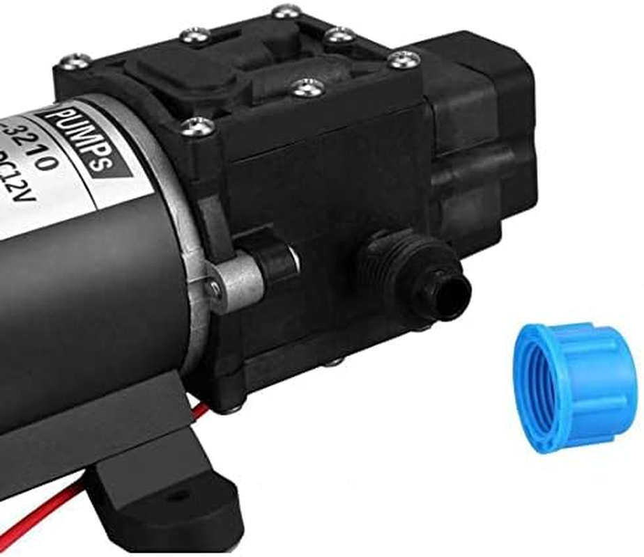 100W 12V 160PSI Pressure Water Pump 8L/Min Self-Priming Caravan Camping Boat image number 3