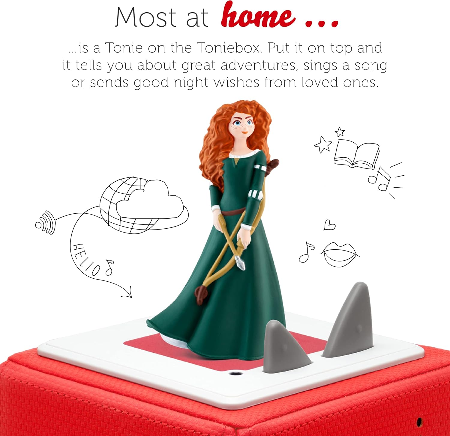 Tonies Merida Audio Toy Figurine from Disney and Pixar'S Brave image number 1