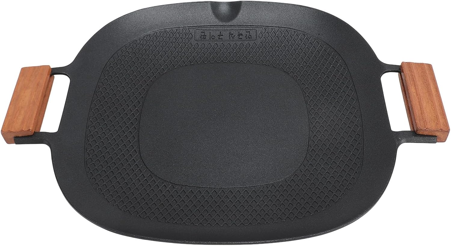 Barbecue Grill Pan, Aluminum Nonstick Stove Top Grill Pan with Pour Spouts Versatile Griddle Fast Heating Smokeless Stovetop BBQ Grill Plate for Indoor Outdoor BBQ Camping image number 6