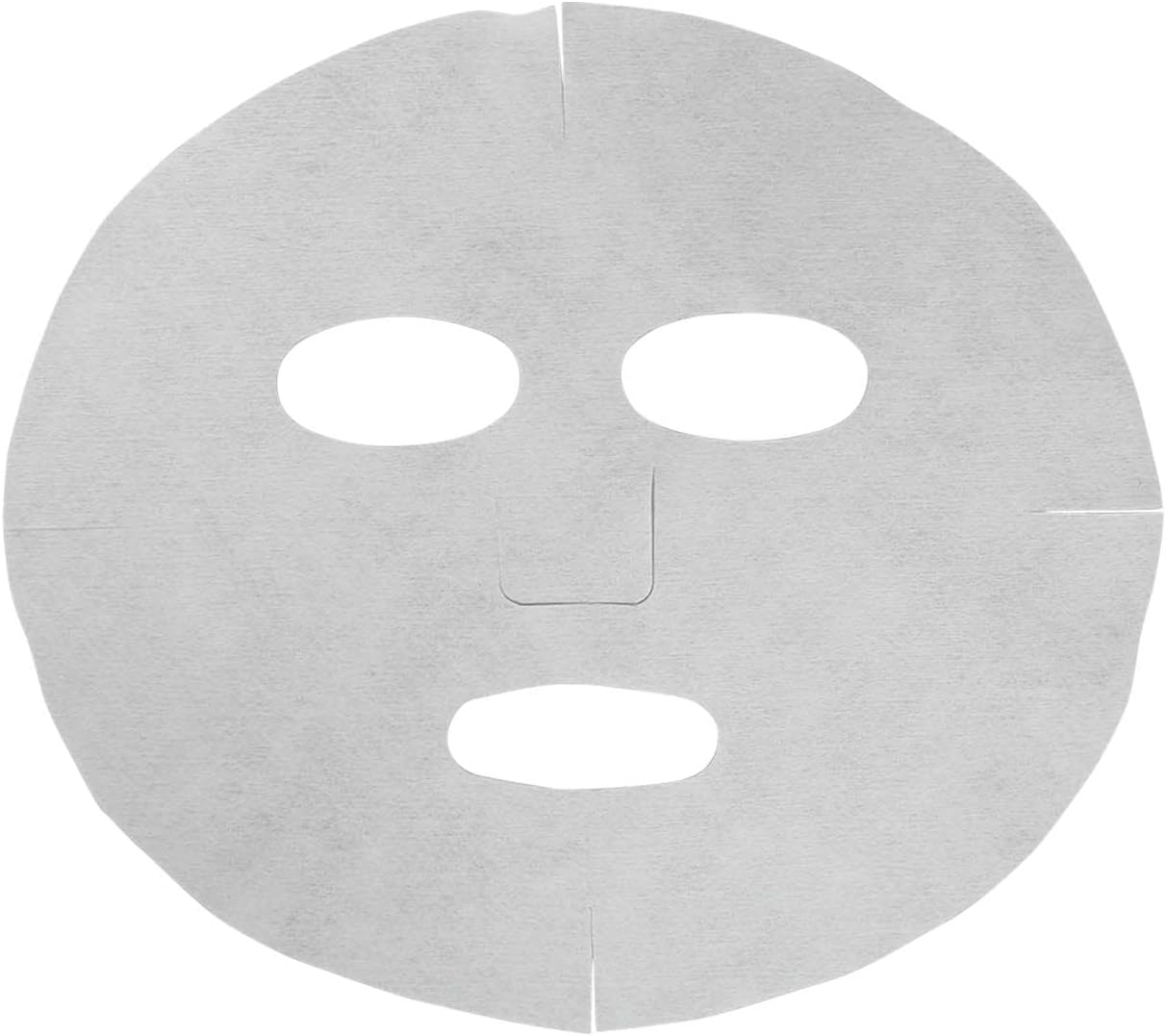 Pre Cut Facial Mask Sheet, DIY Facial Mask Paper Fiber Spa Moisturizing for Home image number 4