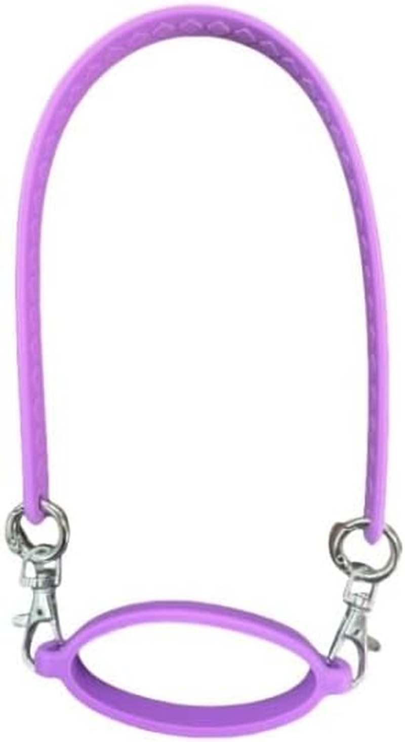 Silicone Water Bottle Strap Portable Water Bottle Sling, Accessories for Most 8-40Oz Cups,Portable Mouth Ring for Outdoor Sports Bottle with Hand Rope (Red) - Dark Blue image number 5