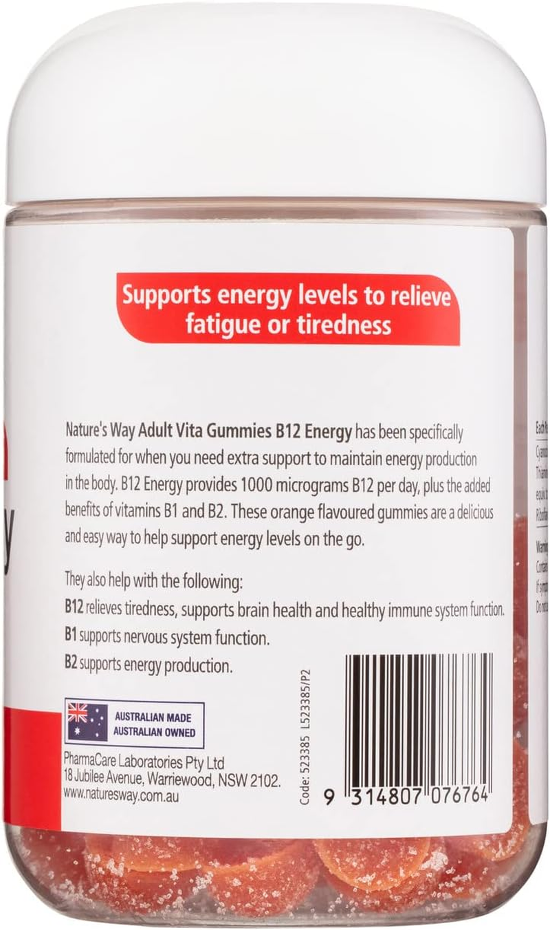 Nature'S Way Adult B12 Energy Vita 80 Gummies image number 2