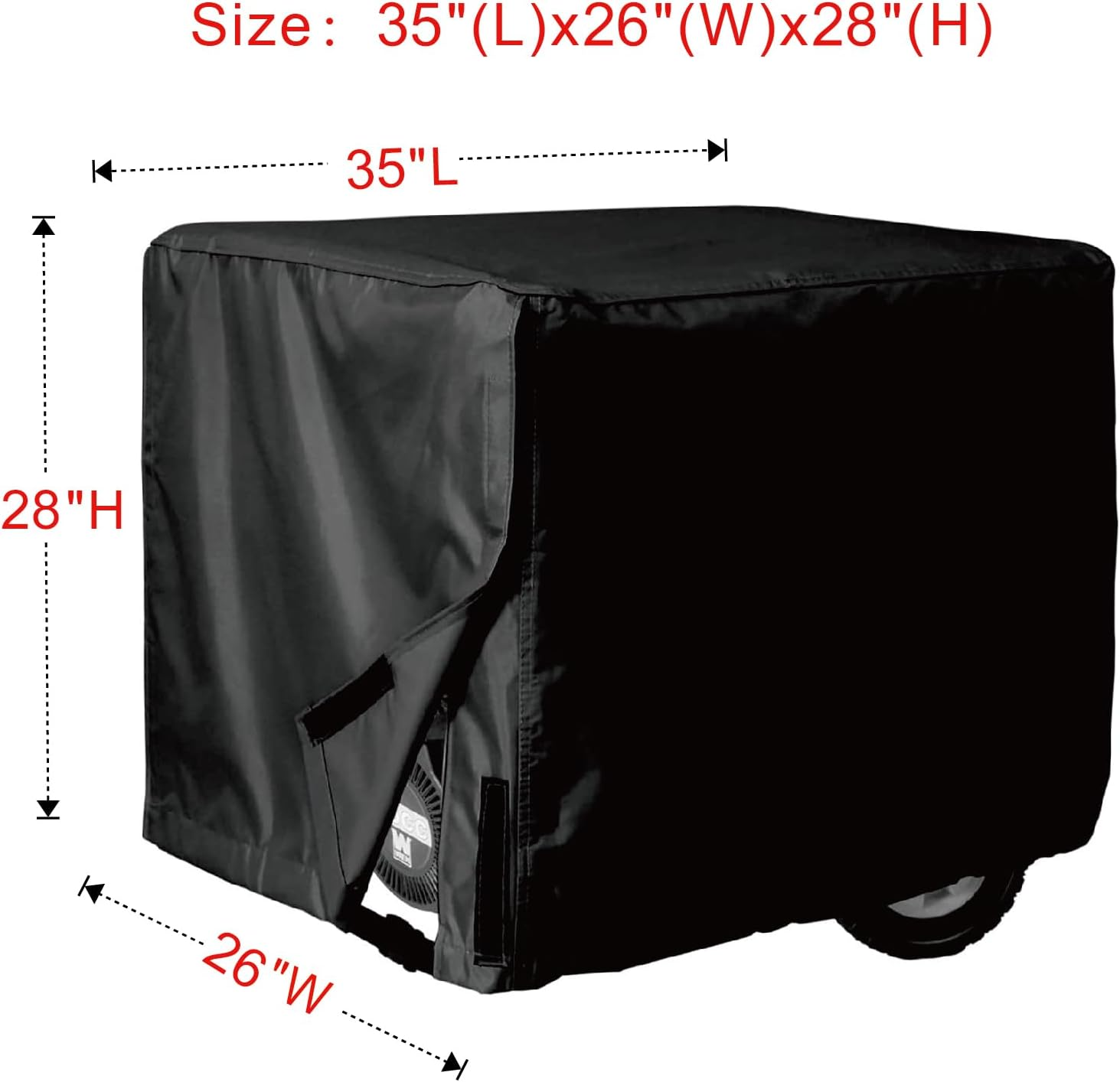Porch Shield Portable Power Station Carrying Storage Bag for Jackery Solar Generator Explorer image number 3