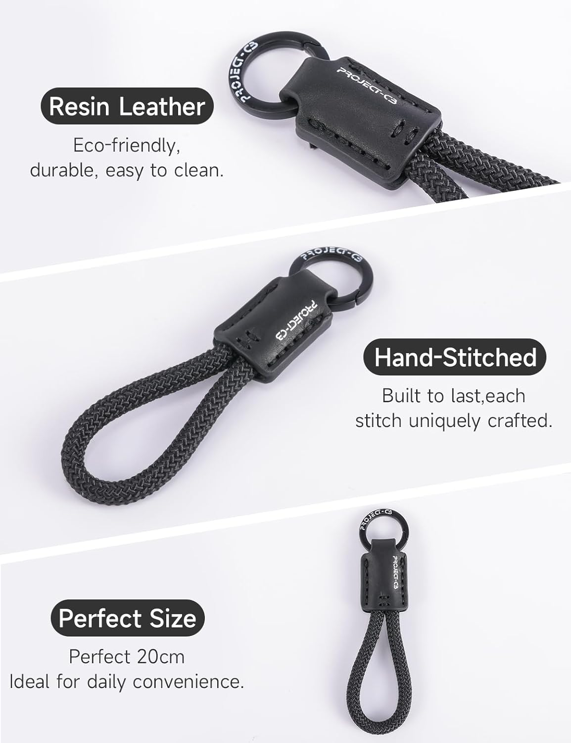 Project-Cb Phone Finger Ring Strap 1,Phone Tether Tab 2,Phone Lanyard,Phone Strap,Key Chain,Key Ring 2,Charms for Phone Case,Phone Accessories