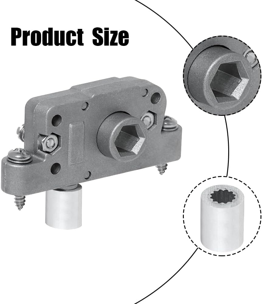 Maxxfan Standard Replacement Parts, Maxxair Pro Fan Replacement Parts, Roof Ventilation Cover Gear Operating Mechanism Compatible with Electric Elevator 10A20281K1 10-20281K-1Af image number 1