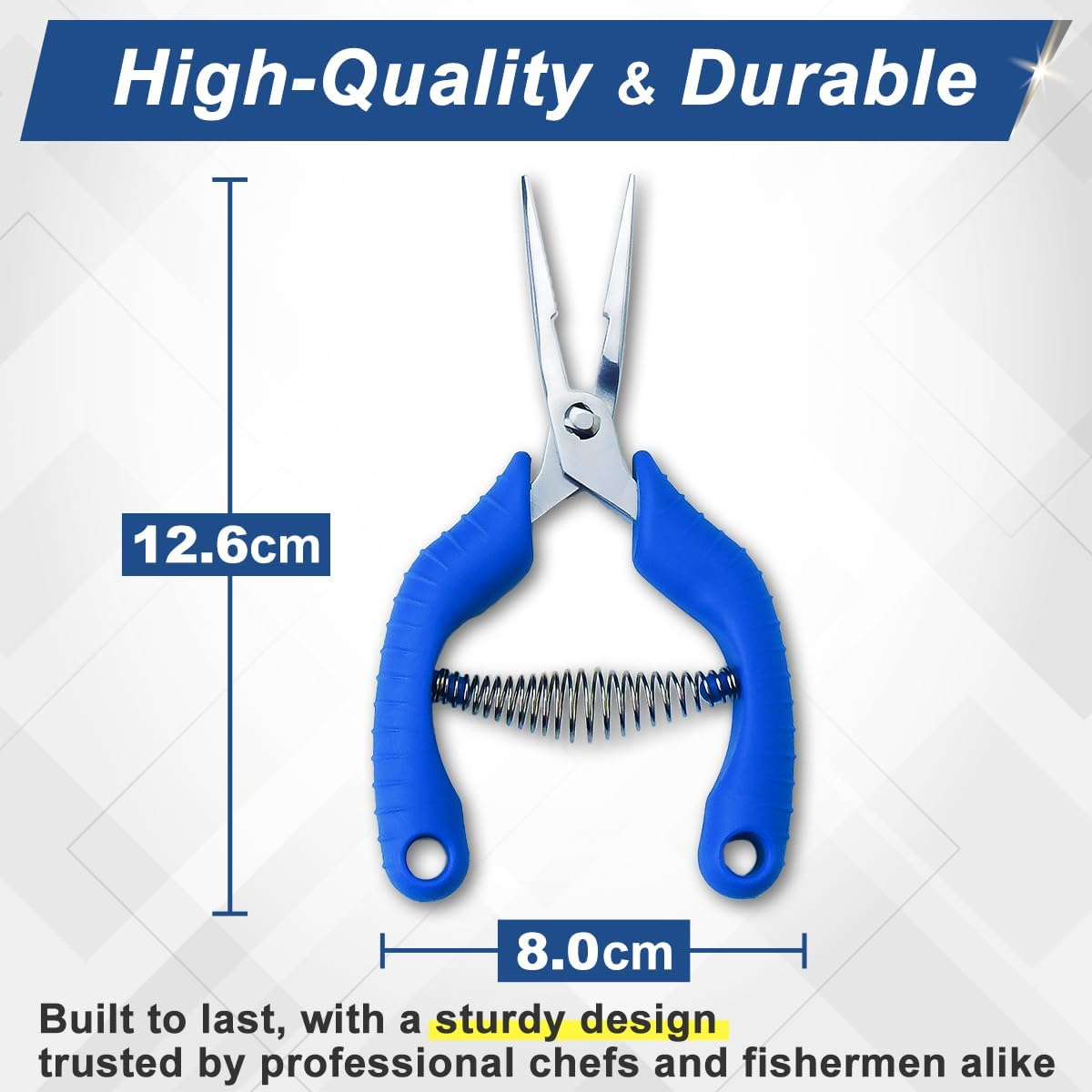 Asahi Stainless Fish Bone Tweezers Ⅲ Straight Long Nose Type[Japan Import] image number 2