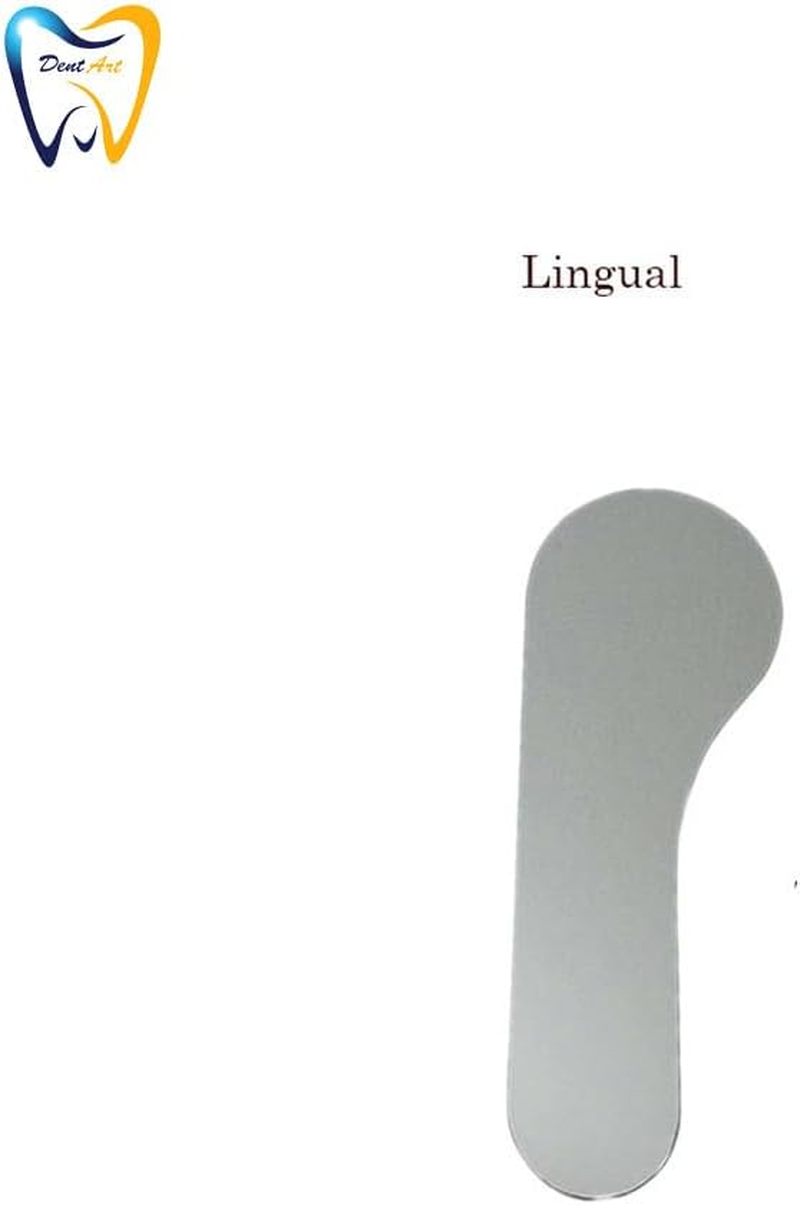 Dentojoy Dental Double Sided Stainless Steel Photographic Mirrors with Different Sizes (Lingual)