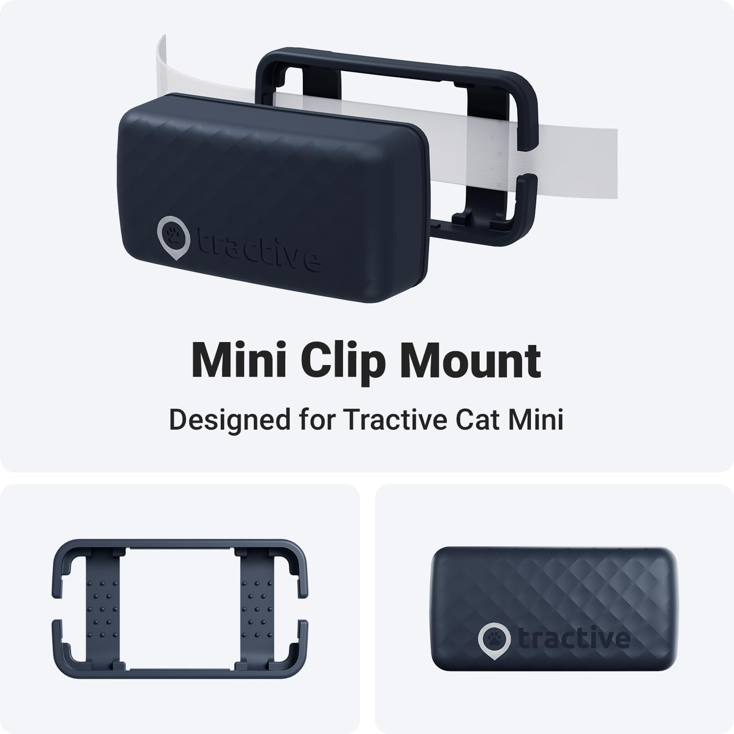 Tractive GPS Cat Mini Clip Mounting (Pack of 2) image number 1