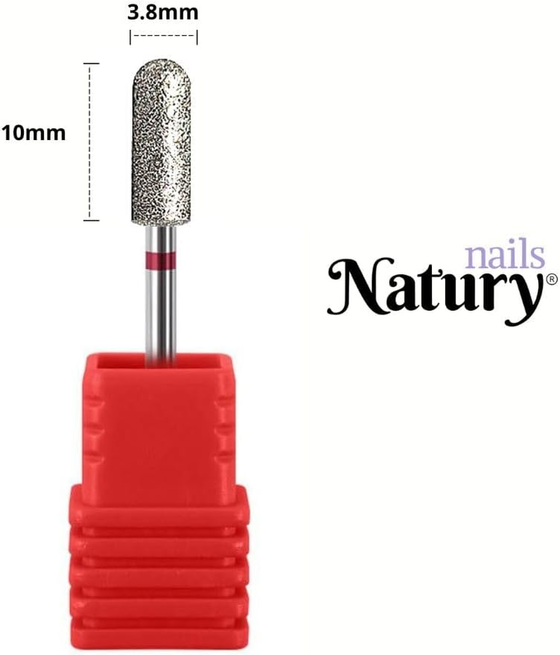 Natury Nails Nail Cutter Diamond Cutter Russian Manicure Pedicure Semi-Permanent Nail Polish Nail File Lathe Fine Grit