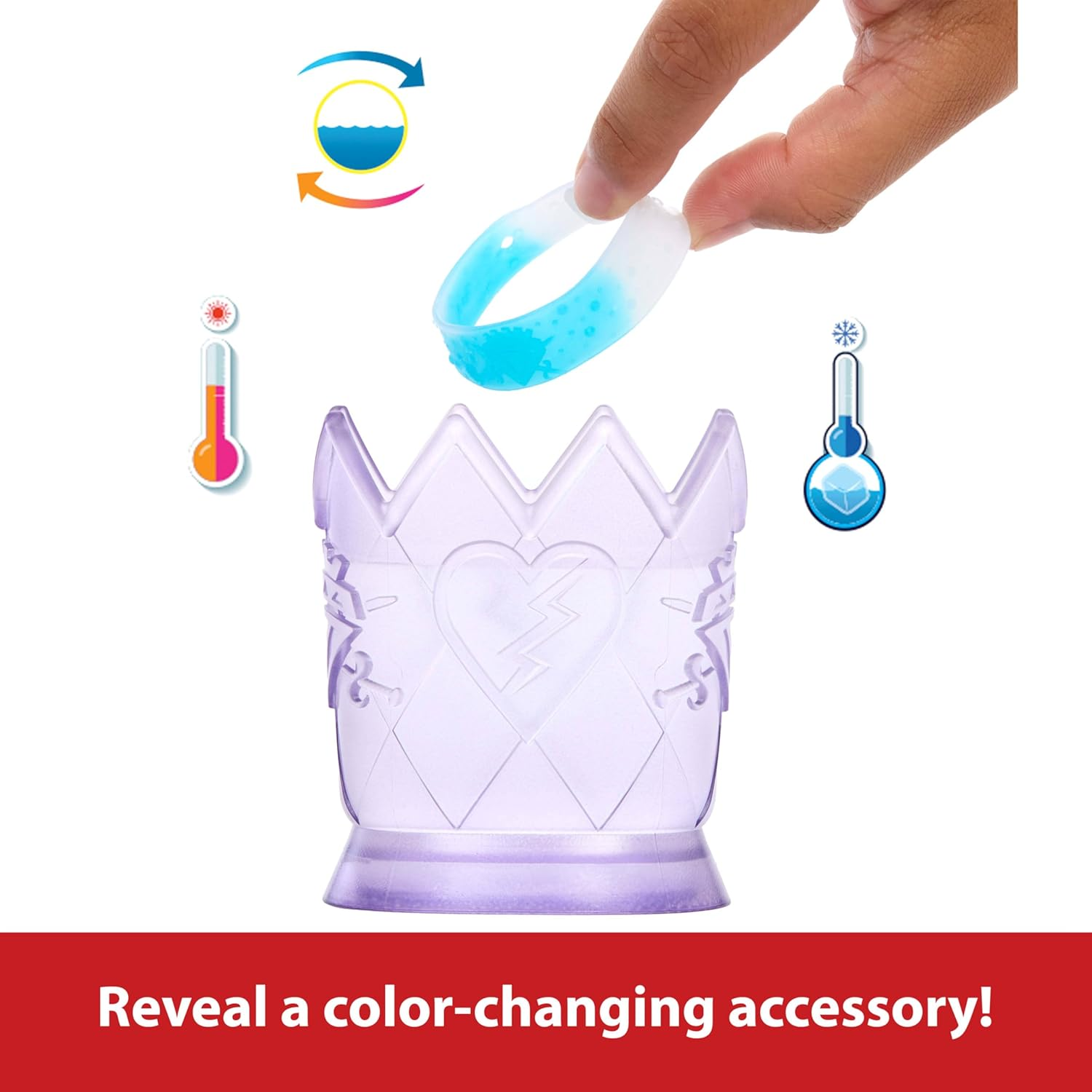 Mattel Disney Descendants: the Rise of Red Doll & Playset, the Sorcerer&rsquo;S Cookbook with Princess Chloe Charming, Daughter of Cinderella, Mix for Surprise image number 5