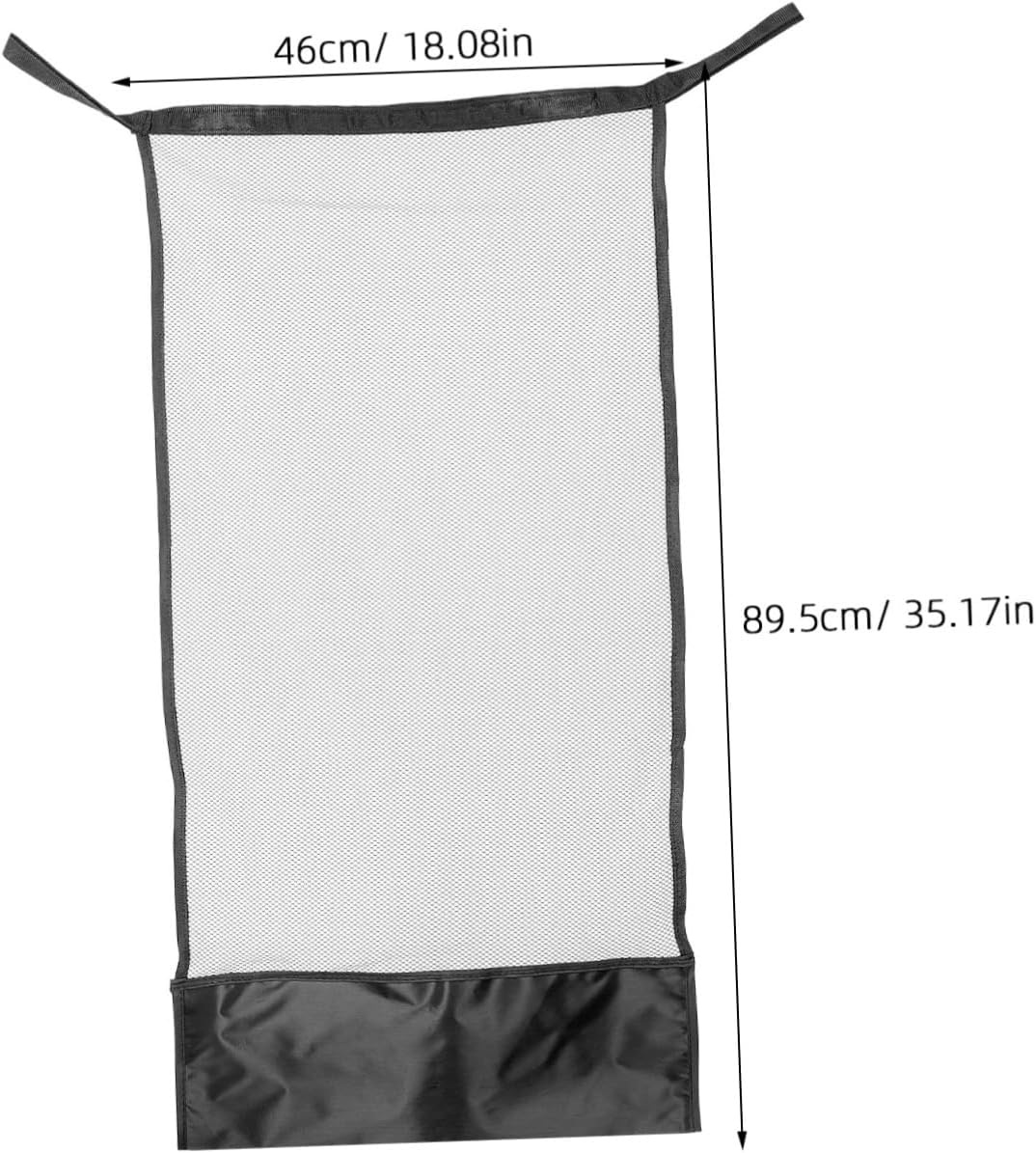 SAFIGLE 2Pcs Swimming Pool Mesh Chair Net Bag Infant Pool Portable Swimming for Adults Chair for Baby Net Noodles Flower Car Accessories PVC Black Accessory image number 4