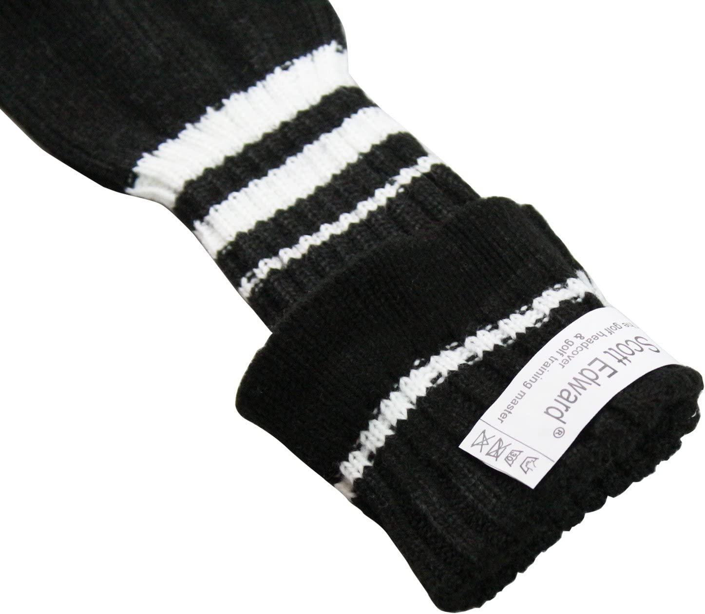 Scott Edward Knit Golf Club Cover for Woods and Driver Set of 5 Head Covers Protect Driver Wood(460Cc) 1 Fairway Wood2 and Hybrid/Ut2 with Rotating Club Number Tags image number 6