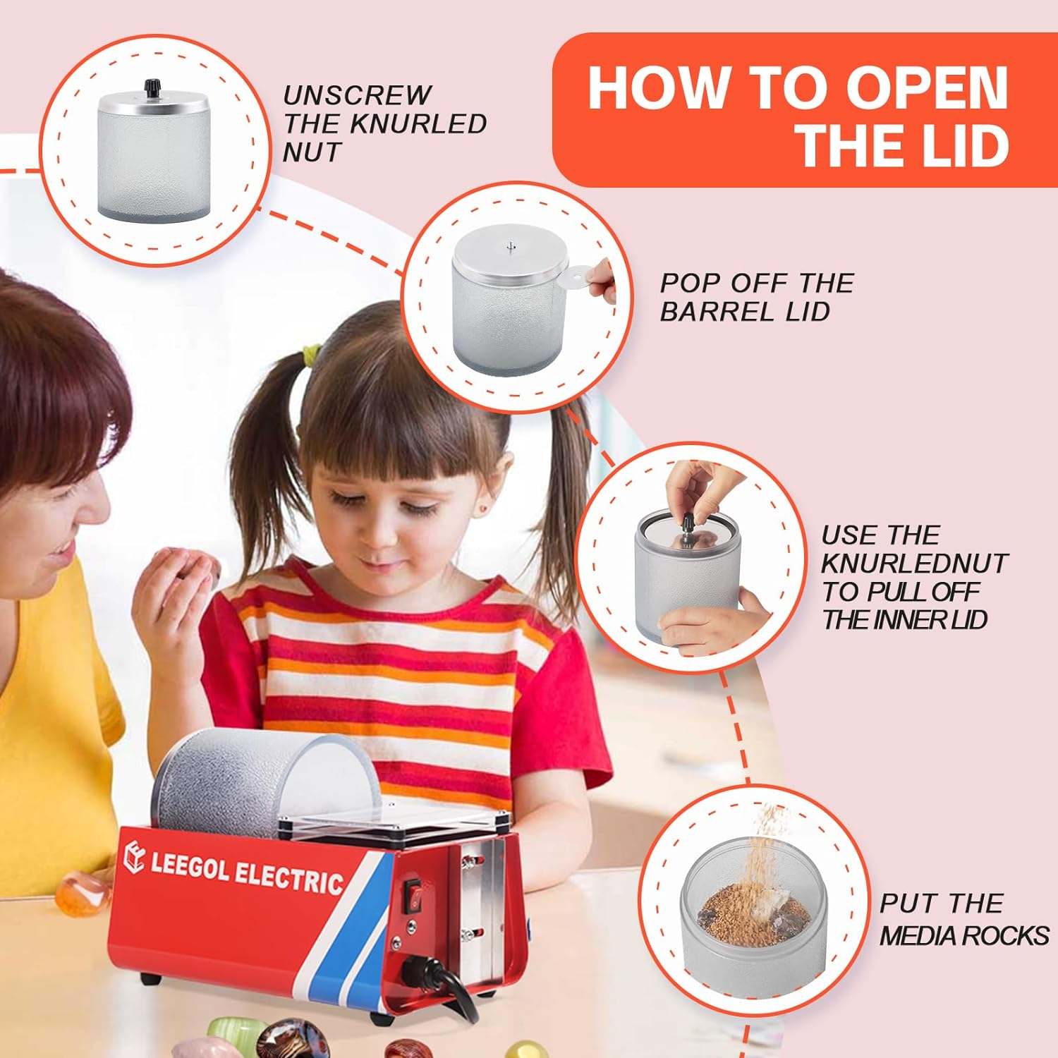 Leegol Electric Spare Parts-Transparent Barrel (Hobby Barrel)