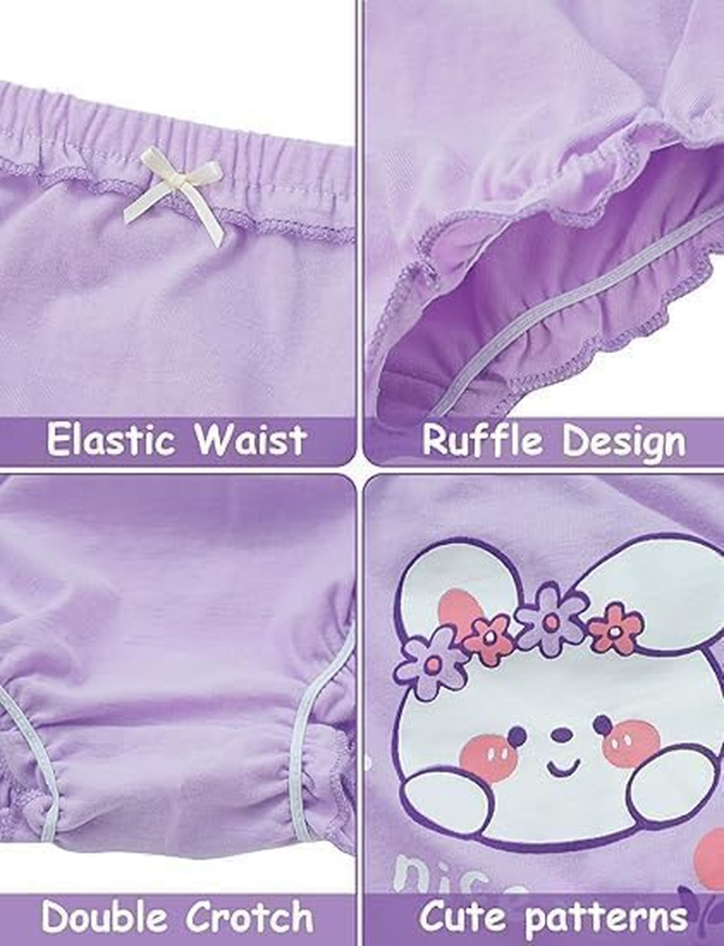 4 Pack Baby Potty Training Pants, Reusable Cotton Toddler Underwear, Unisex Waterproof Breathable Thick Absorbent Training Underpants for Boys and Girls, Fits Height 100Cm, 6M-6Y image number 5