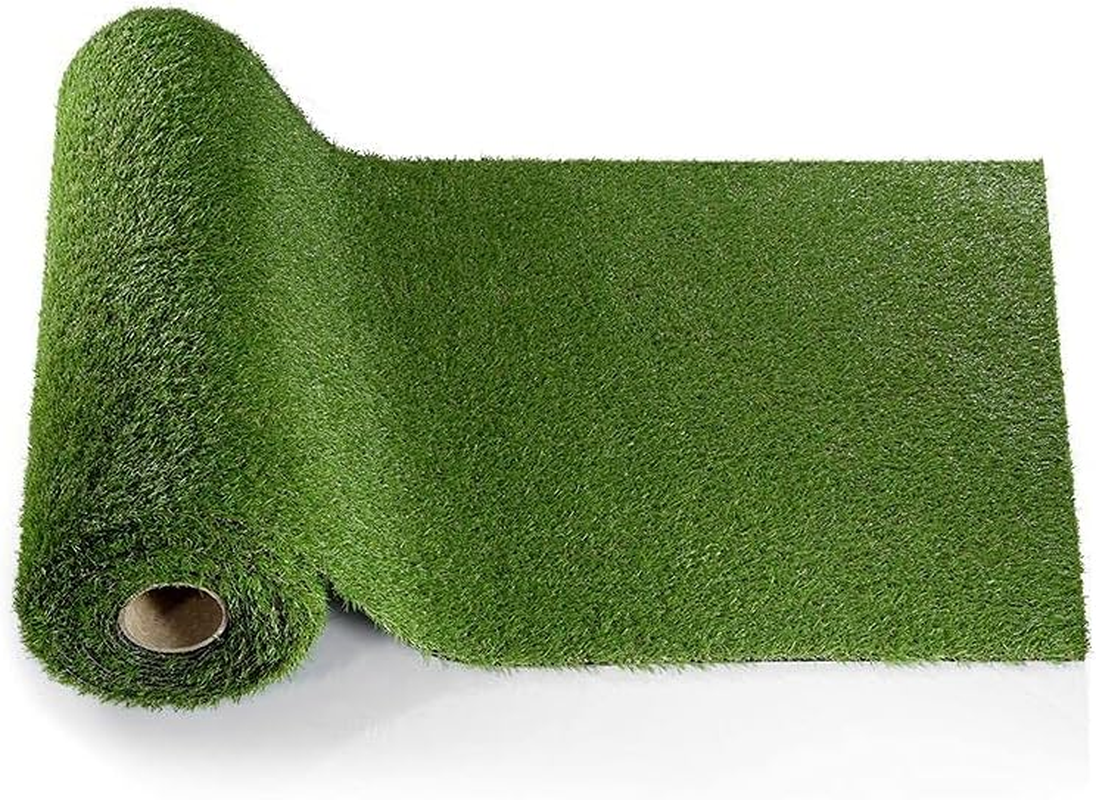 20SQM 12Mm Artificial Grass Synthetic Turf Fake Lawn Outdoor Garden Flooring Decor Green