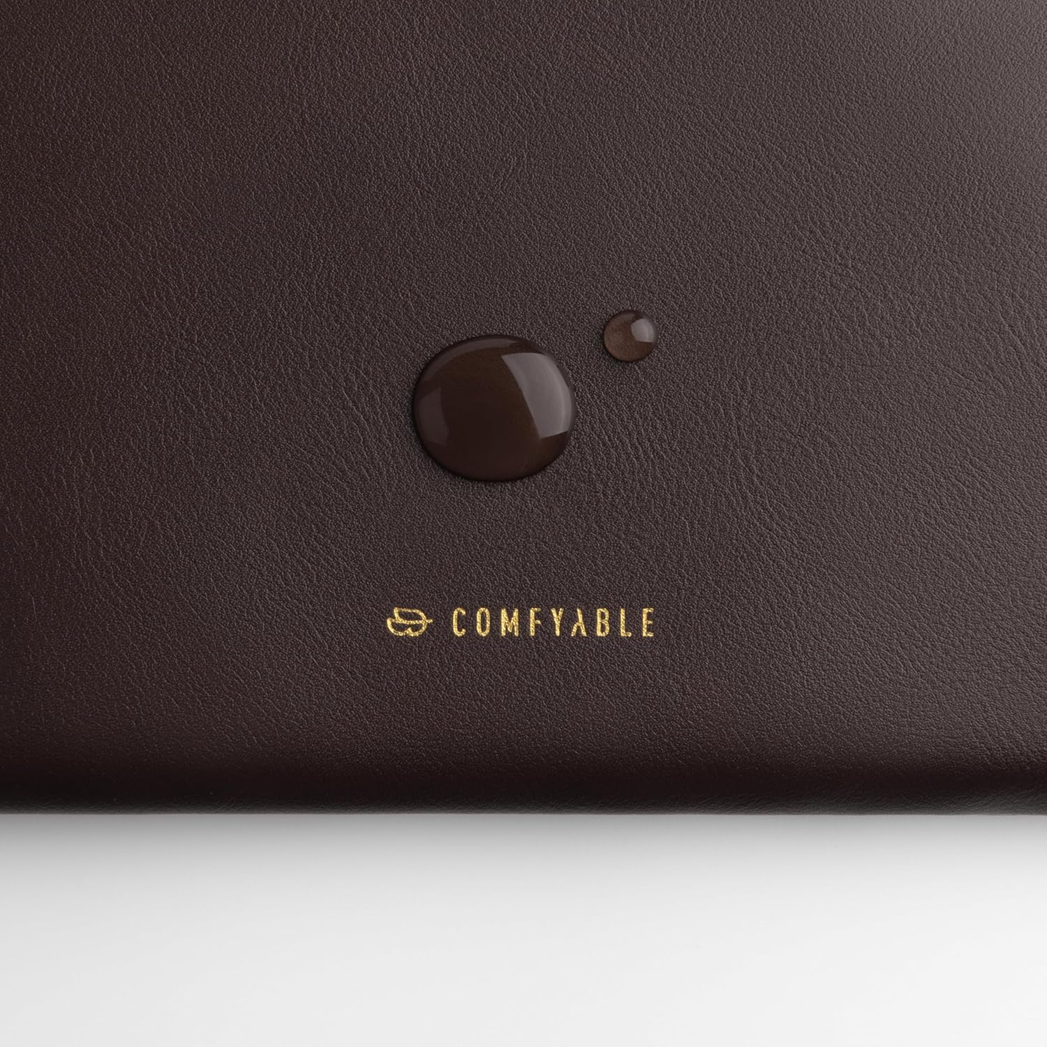 Comfyable Slim Protective Laptop Sleeve 13-13.3 Inch Compatible with 13 Inch Macbook Pro & Macbook Air, PU Leather Bag Waterproof Cover Notebook Computer Case for Mac, Chocolate image number 5