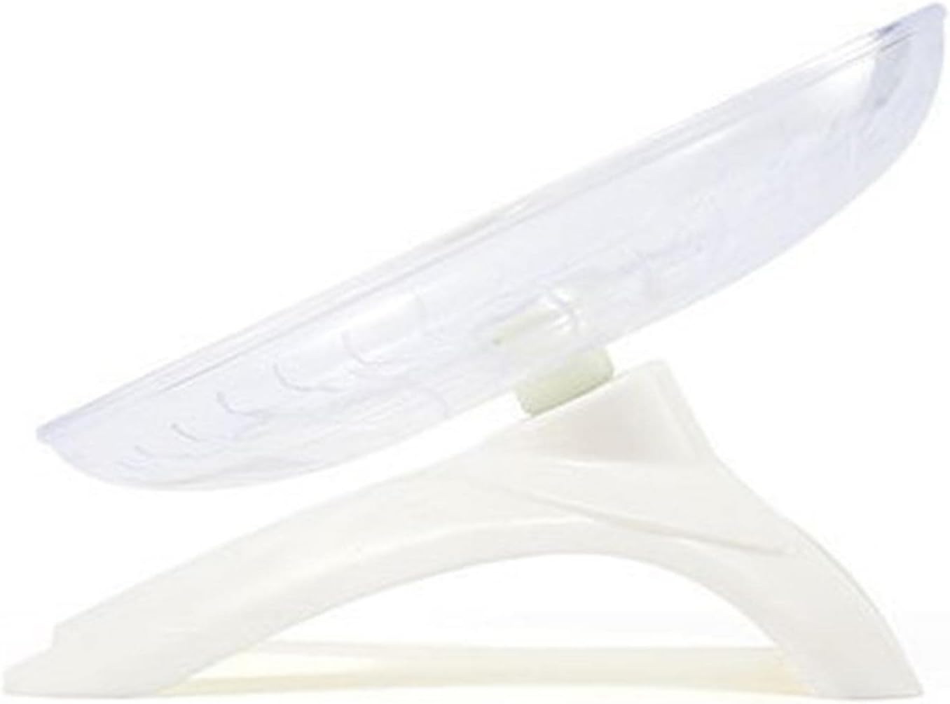 Dolity 7 Inch round Mute Hamster Running Spinner Disc Exercise Wheel Mouse Rat Small Pet Toy Pets Supplies Training - White image number 5