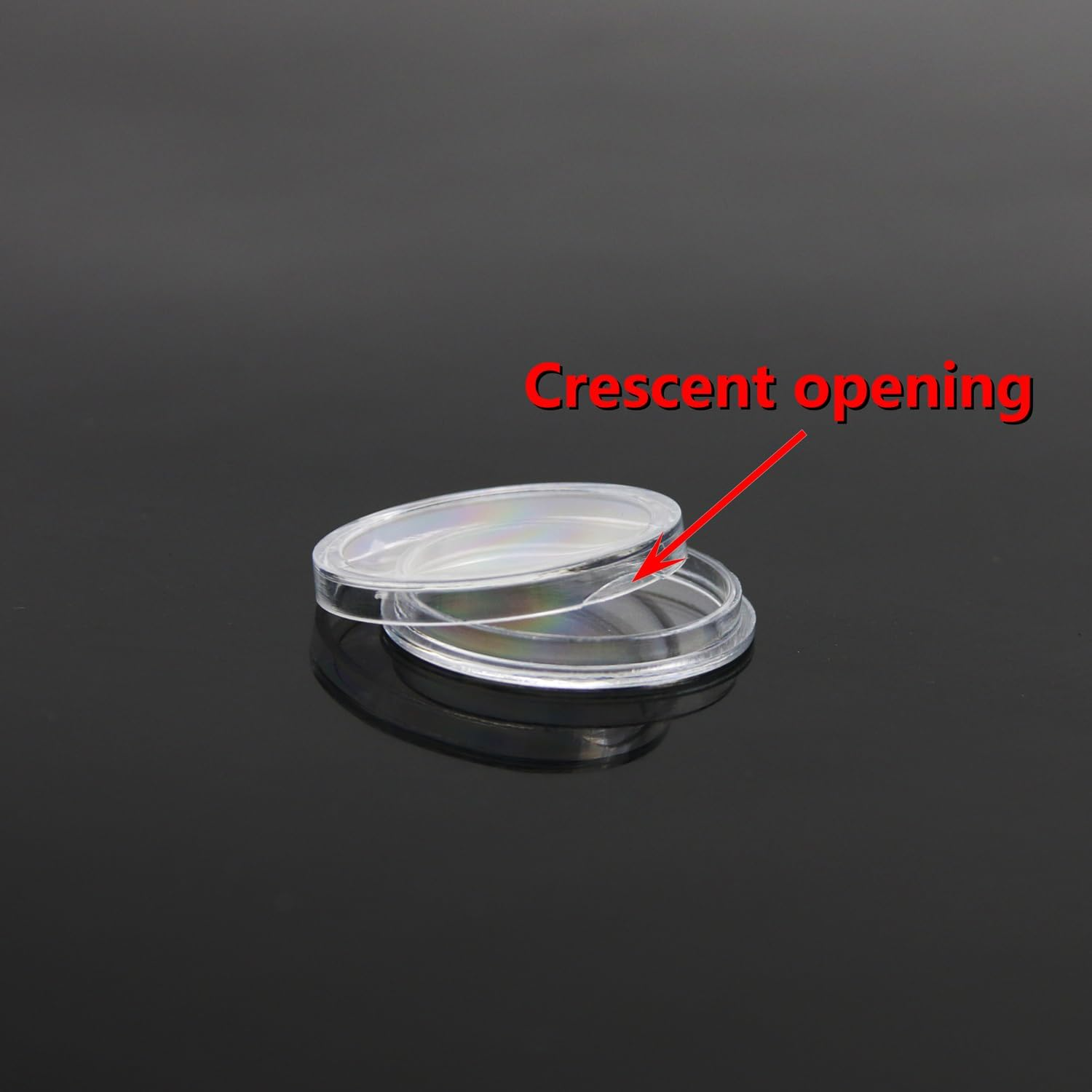 Namzi 200 Pcs 21 Mm Coin Capsules Case Clear round Coin Protector for Coin Holder Collection Supplies image number 5