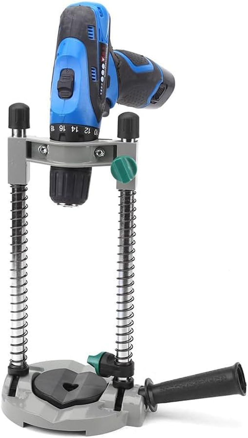 Universal Bench Drill Press Stand,Bench Grinder Stand,Removable, Angle Adjustable Electric Hand Holder Guide Angle Grinder Guide Positioning Bracket for Drilling Angled or Straight Holes image number 6