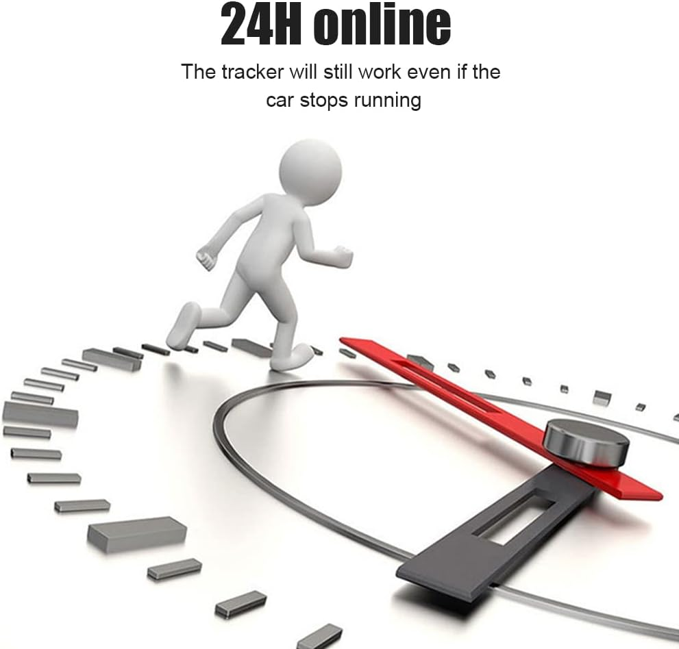 (Includes(Valued AU$92.0) 1 Year of SIM Card Usage) 4G,Magnet,Gps Tracker for Vehicle Car Dog Motorcycle Truck, Loved Ones Asset, Free APP for Ios Andriod,Anti-Theft Alarm Tracking Device,Sos