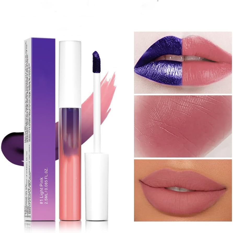 Peel-Off Lipstick Set, 3 Colours, Long-Lasting Matte Lip Stain, Waterproof Colour Changing Lip Gloss image number 2