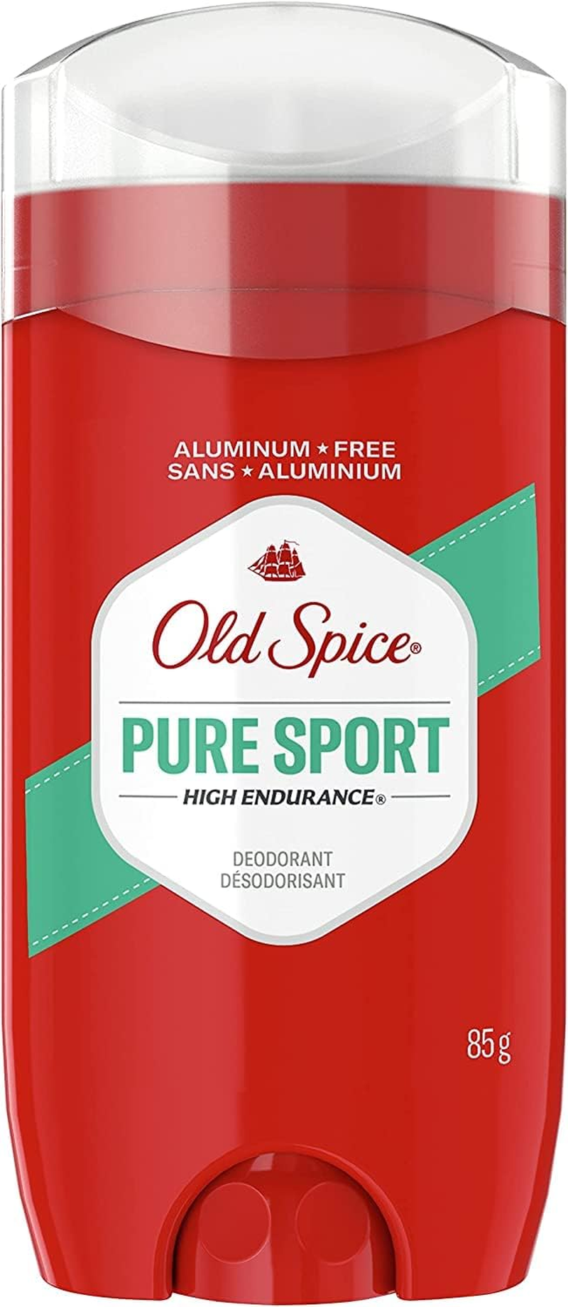 (3 Pack, Pure Sport) - Old Spice Aluminium Free Deodorant for Men High Endurance, Pure Sport, Lemon Lime Scent, 90Ml (Pack of 3) image number 6