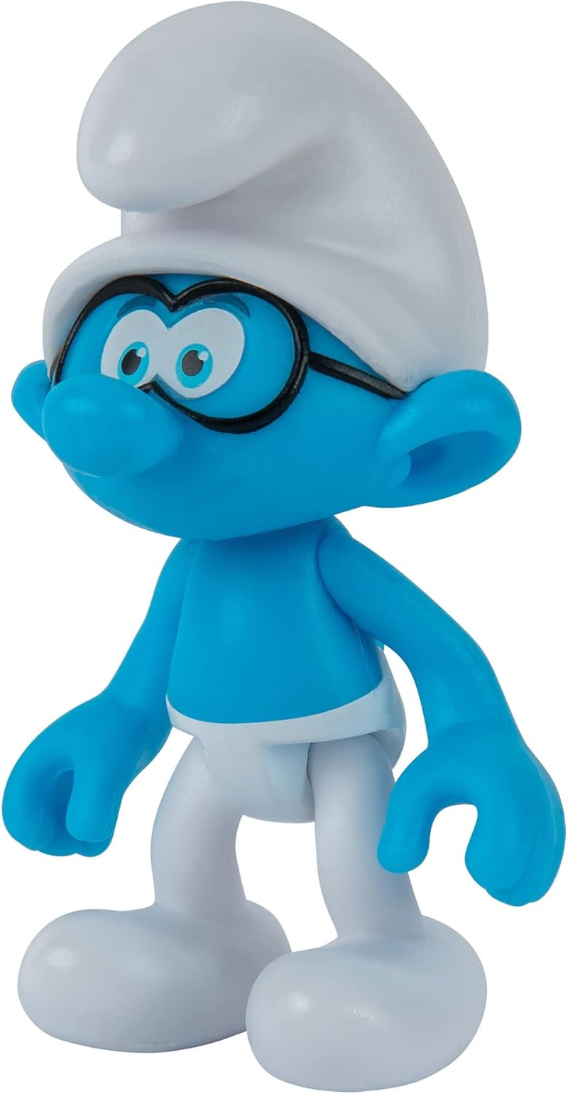 Smurfs VS GARGAMEL 6 Figure Multipack - Features 2-Inch Smurfette, Papa Smurf, Brainy Smurf, Baby Smurf, Azrael, 3-Inch Gargamel - Authentic Details image number 1