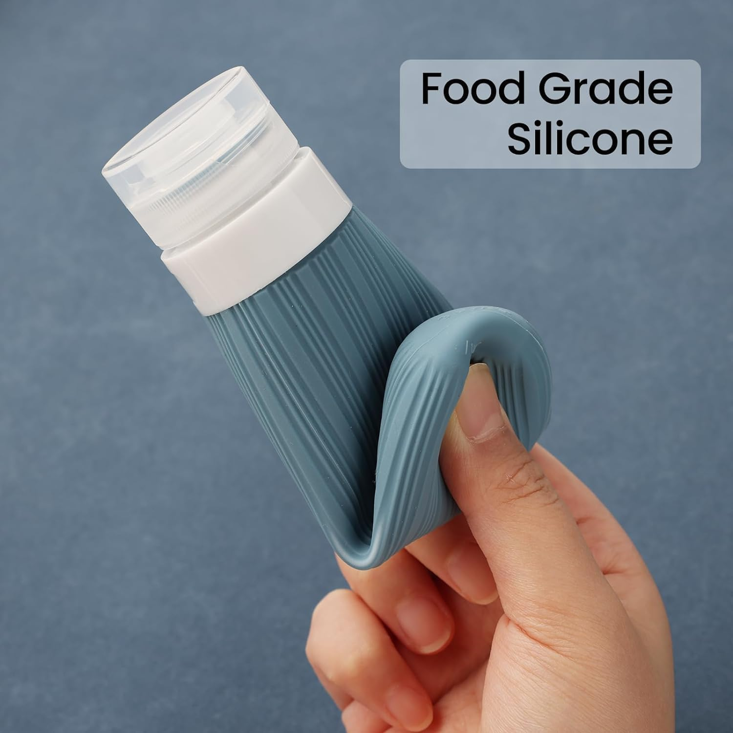 Mumoo Bear Travel Bottles for Toiletries, Tsa Approved 3Oz Portable Travel Bottles, BPA Free Leak Proof Squeezable Silicone Travel Size Containers, Travel Accessories with Clear Toiletry Bag (4 Pack) image number 3