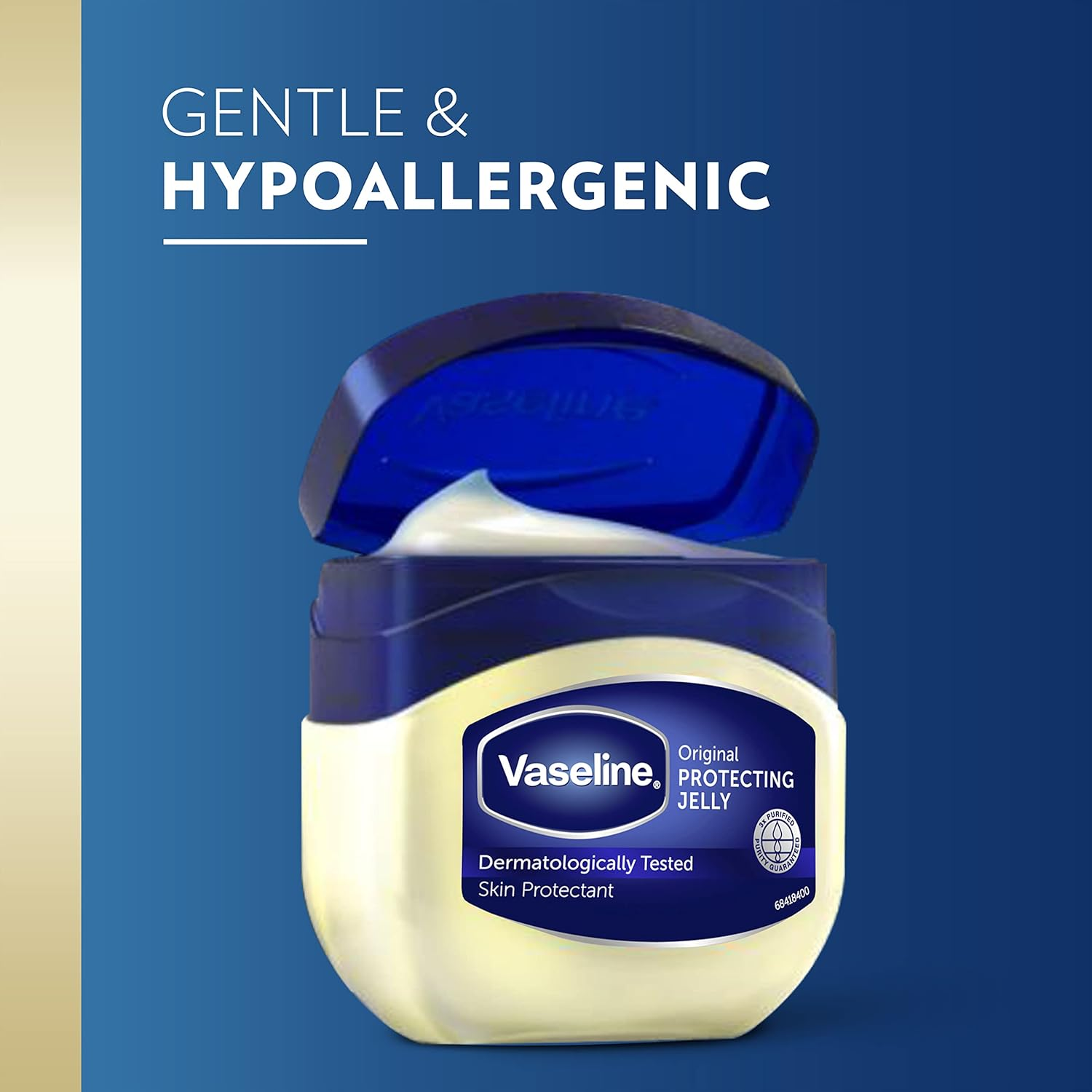 Vaseline Original Petroleum Jelly Moistruiser Skin Care for Cracked, Dry Skin and Eczema Relief 6X 250 Ml image number 1