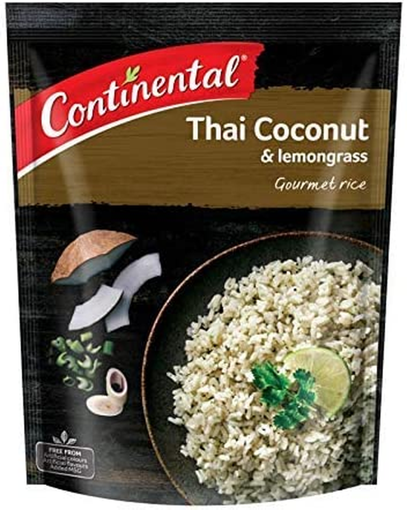 CONTINENTAL Gourmet Rice (Side Dish) | Thai Coconut & Lemon Grass, 115G