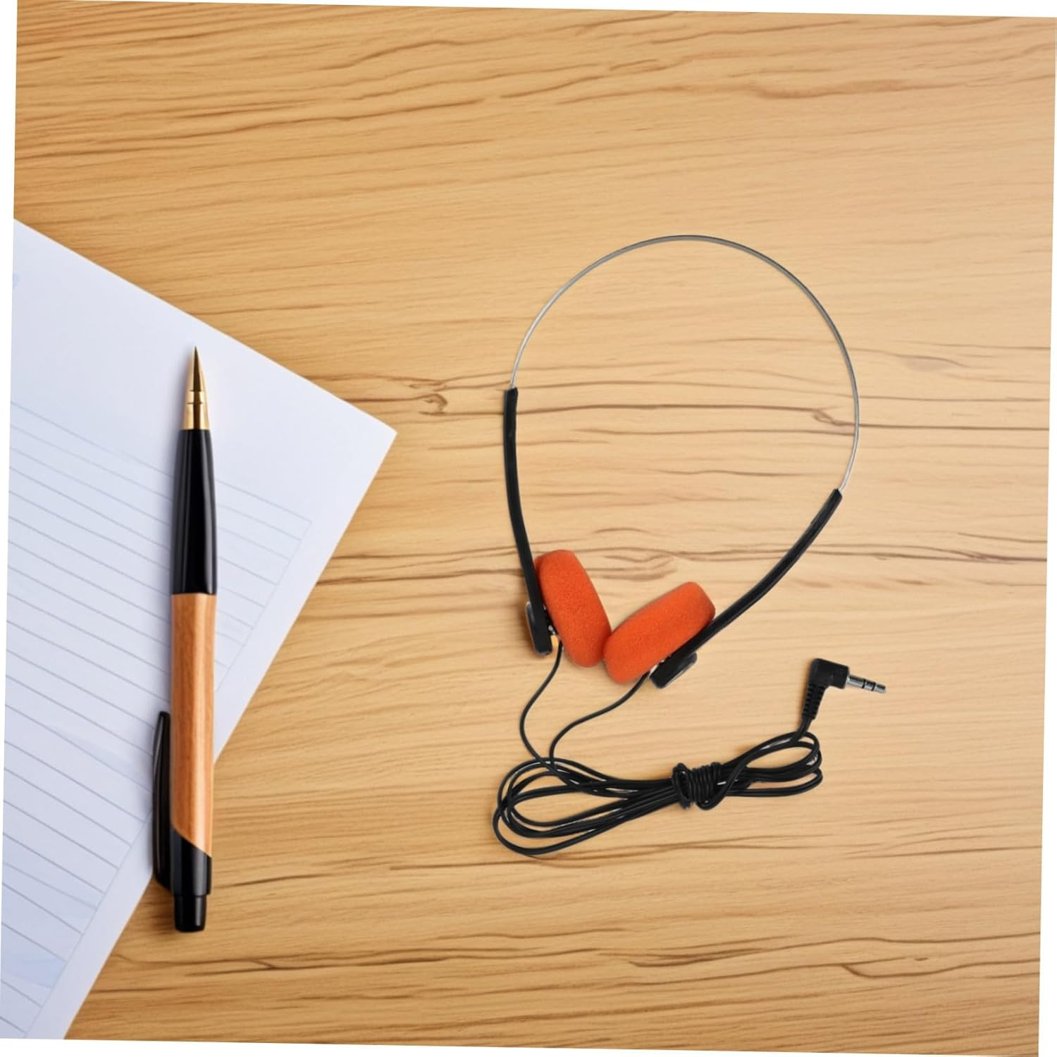 CHILDWEET Adjustable Headband School Headphones Lightweight Portable Travel Earphones Clear Vocals Design for Educational Use and Everyday Activities image number 5