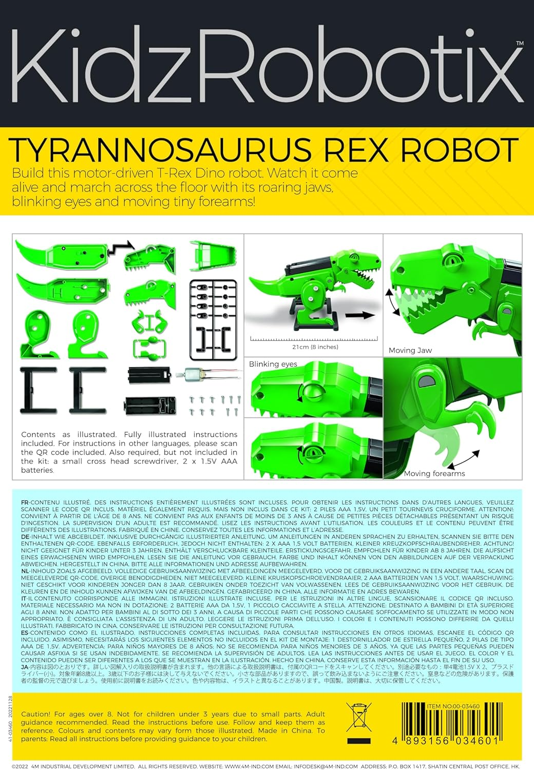 4M Kidzrobotix Tyrannosaurus Rex Robot image number 1