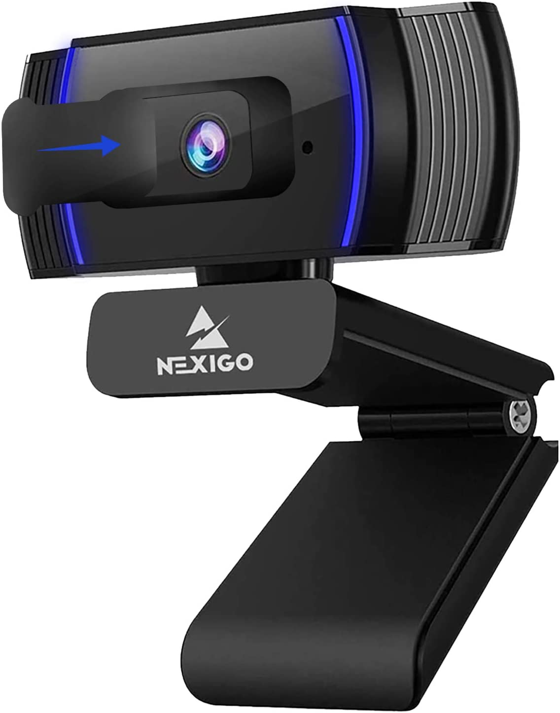 Nexigo N930AF Webcam with Microphone for Desktop, Autofocus, Webcam for Laptop, Computer Camera, 1080P HD USB Web Camera, Compatible with Zoom/Skype/Teams/Webex image number 4