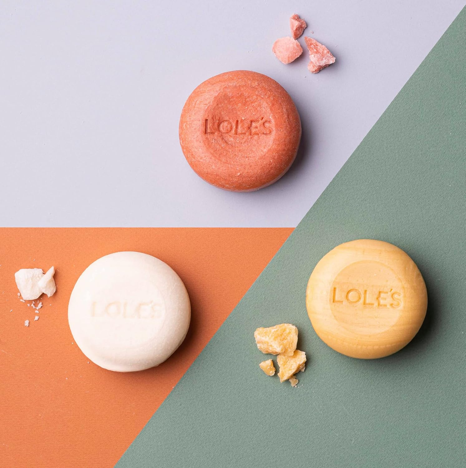 LOLE'S Shampoo Bar & Conditioner 2In1 Men'S Care for Cleaning Hair, Body and Beard, 99% Natural Origin Ingredients, Sustainably Sourced Beeswax, Free from Preservatives, Silicones, Soap, & Dyes, with Plastic Free Packaging, 3.5 Oz image number 4