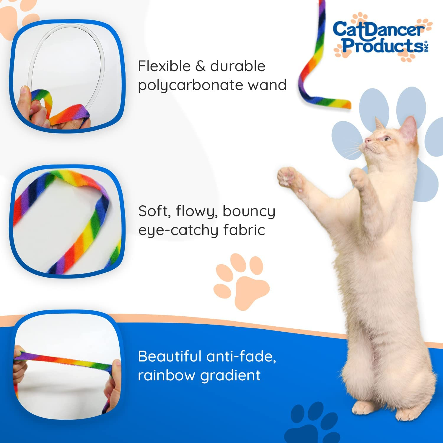Cat Dancer Products Rainbow Cat Charmer image number 5