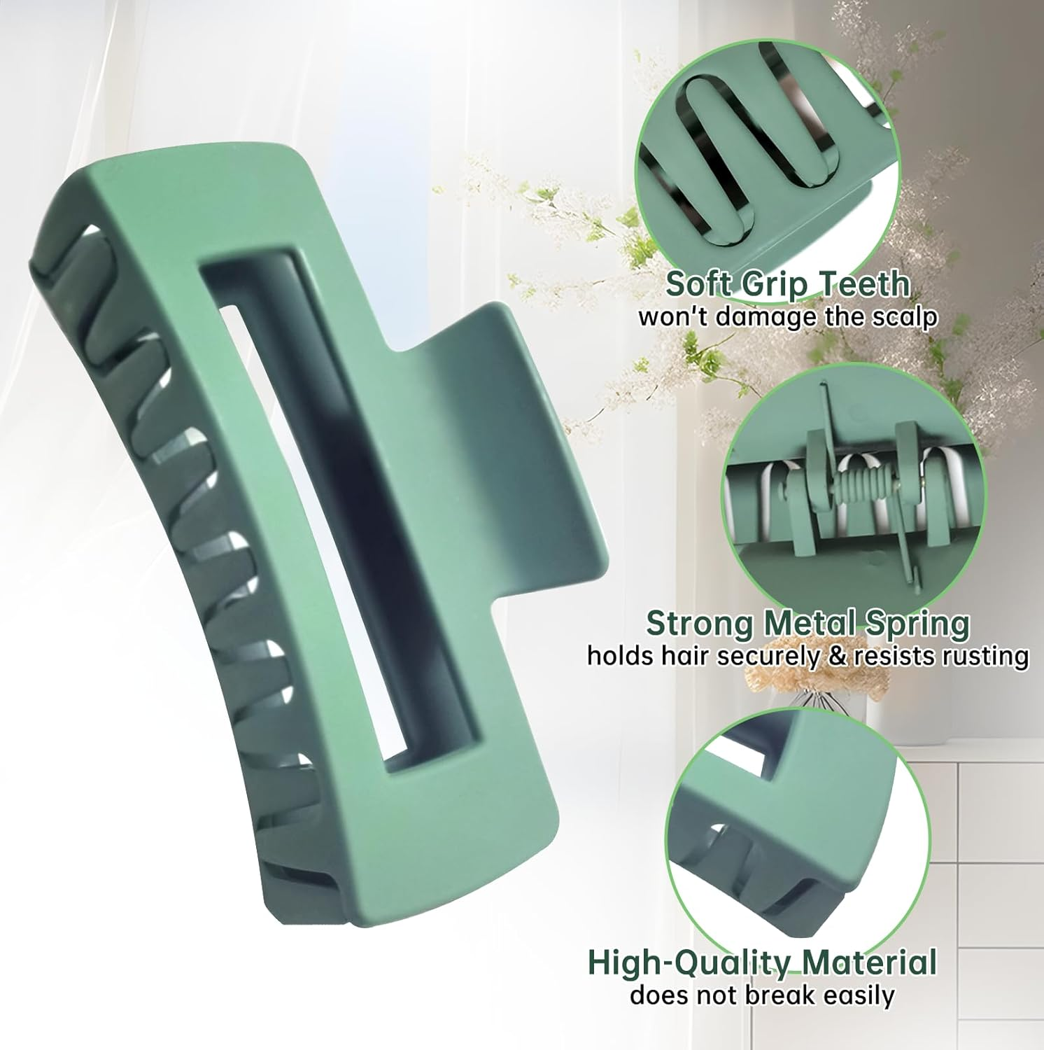 12Pcs Hair Clips Women,Claw Clip,Hair Styling Accessories image number 4