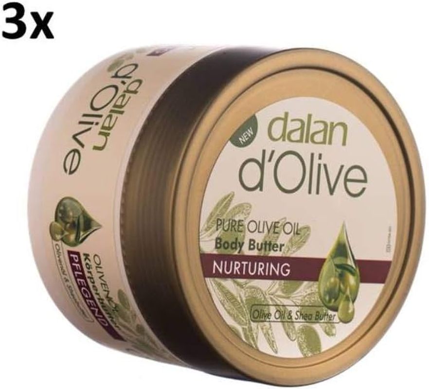 3 X Dalan D'Olive Body Butter 250 Ml Olive