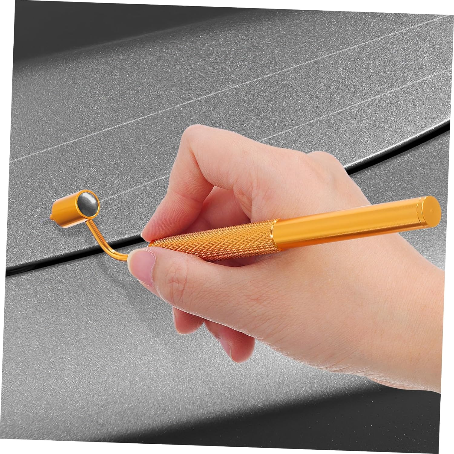 2Sets Aluminuim Paint Car Scratch Repair Pen Fine Liners for Car Coat Paint Pen Auto Scratch Repair image number 3