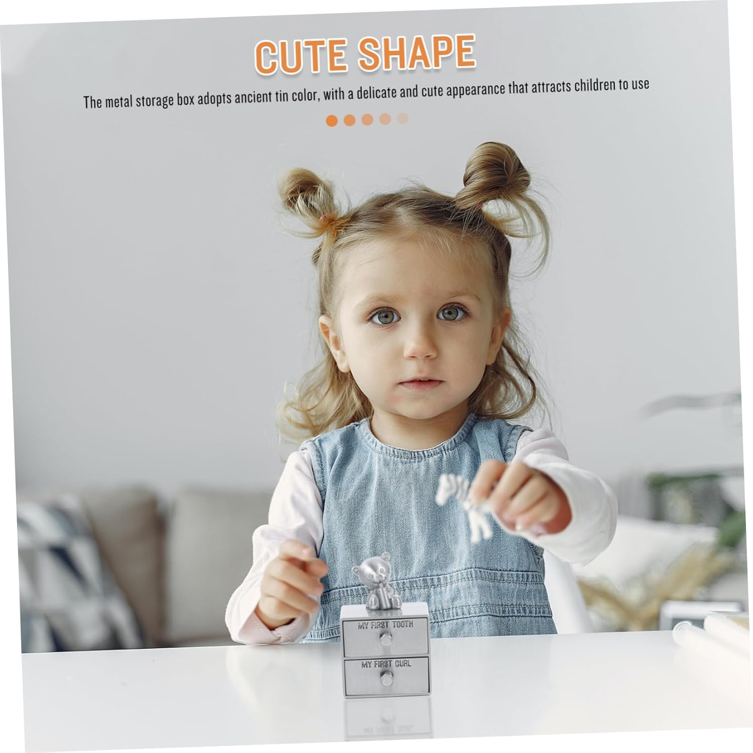 SHOWERORO Teeth Storage Box Tooth and Curl Box for Boys and Girls for Shower Boy image number 6