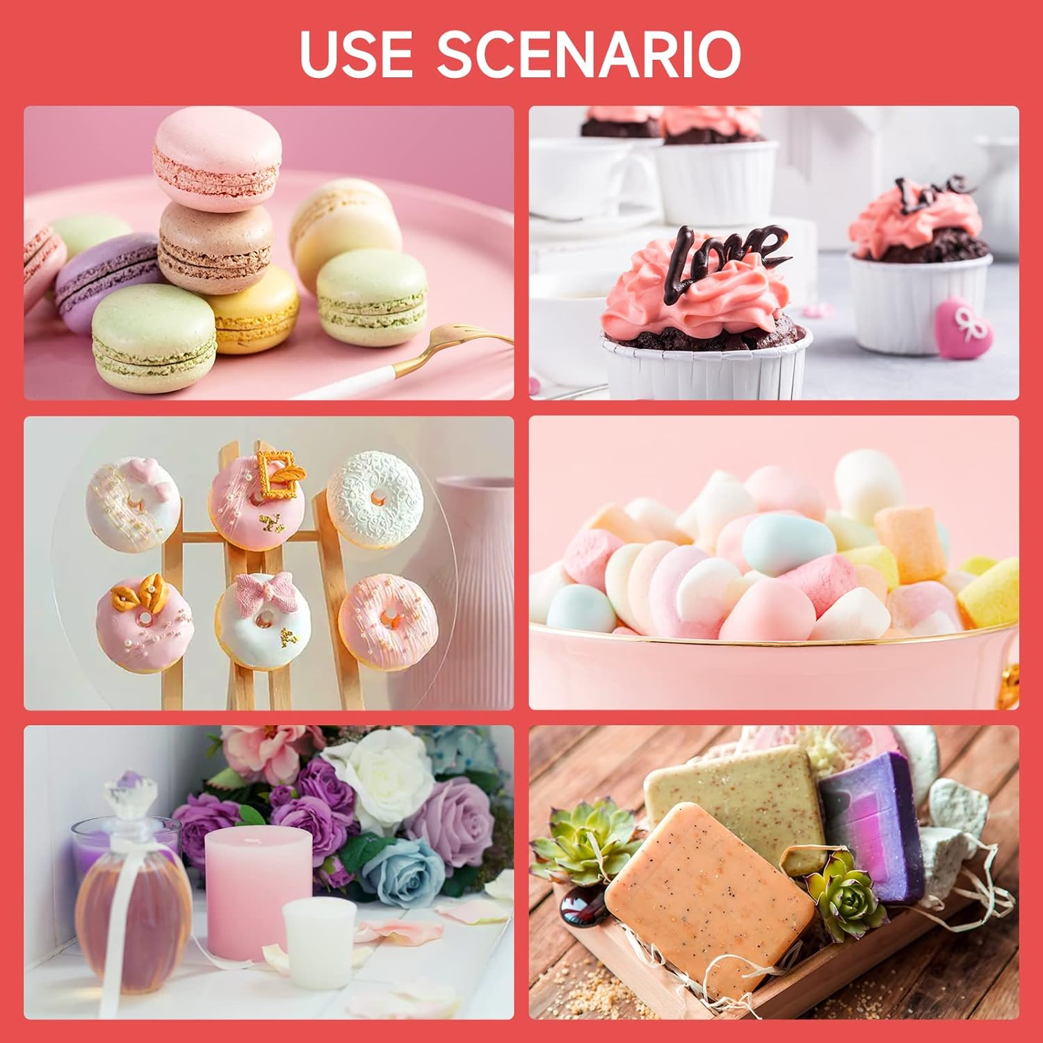 Cakestar Food Colouring Liquid, 36 Vibrant Food Colouring for Slime, Concentrated Neon Food Colouring Liquids, Food Dye for Cake, Cookies, Baking Decorating, Icing, DIY Crafts, 6Ml/Bottle image number 2