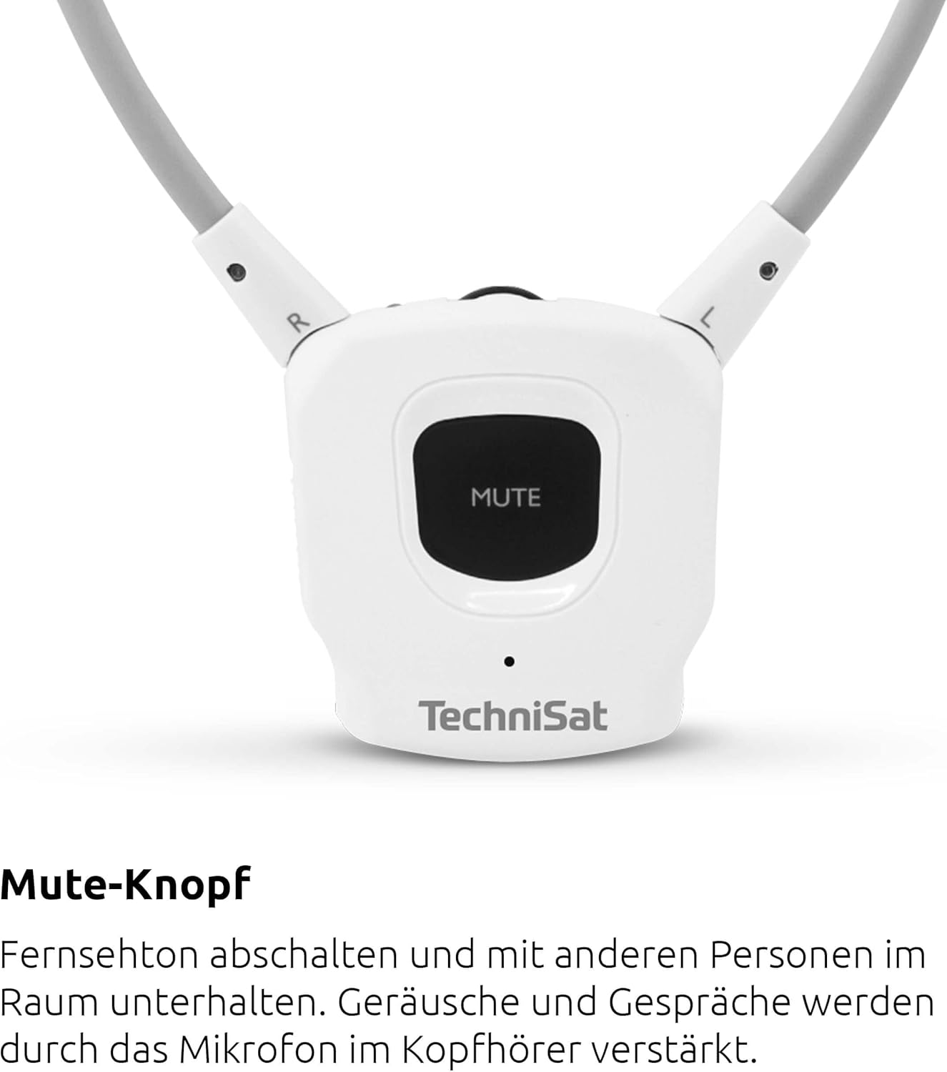 Technisat STEREOMAN ISI 3 Wireless Stereo Headphones for Televisions and Music Systems with Docking Station White image number 1