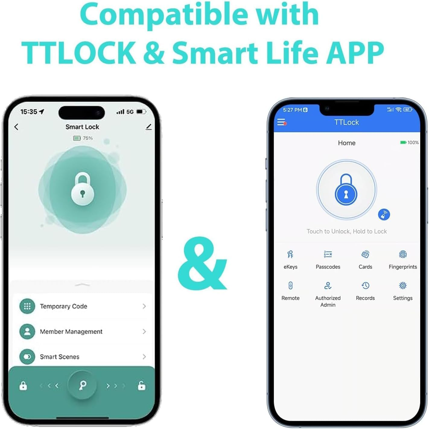 IC Cards for Smart Door Lock, 13.56Mhz RFID Keyless Entry Cards for Door Lock, Compatible with Tuya Smart Life and Ttlock (5) image number 4