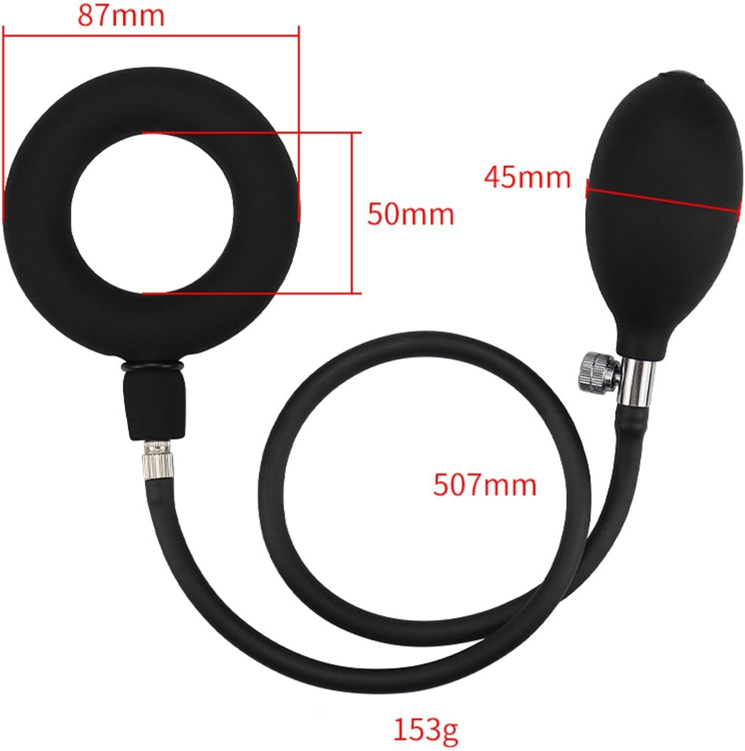 VCOOTS Penis Rings Silicone Cock Ring Sex Toy for Erection Enhancing, Long Lasting Stronger Adult Trainer image number 4