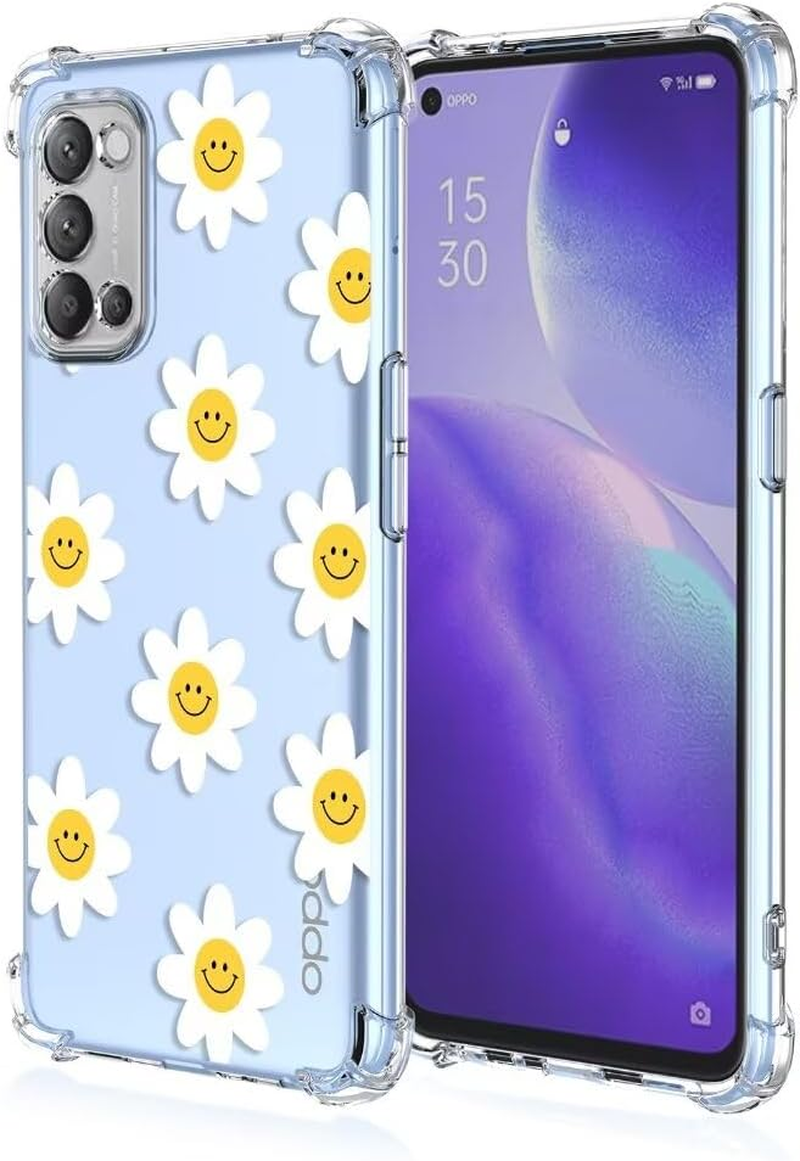 ATISIJIE Silicone Case for Oppo A52 with Shockproof Protective Corners, Thin Soft Protective Case, Flexible TPU Scratch-Resistant Case Cover-A04 image number 5