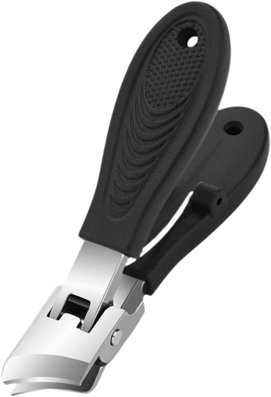 JAYIOLA Nail Clippers for Thick Toenails, Easy Use Trimmer Tool for Adults, Black - Orange image number 4